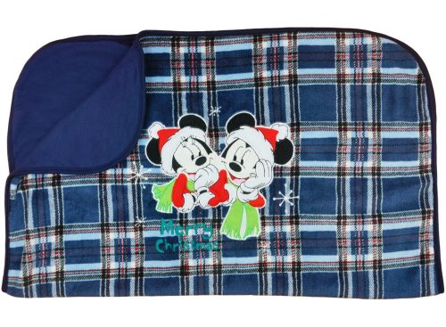 Disney Mickey és Minnie pamut-wellsoft takaró Karácsony (70x90)