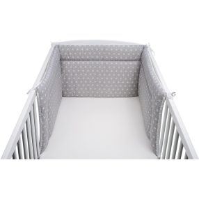 Bubaba fejvédő,rácsvédő - Grey snowflakes