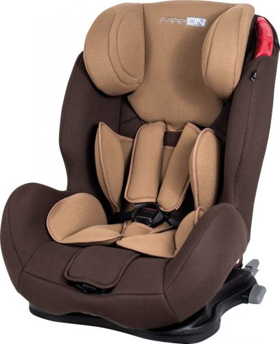 Csomagolássérült-FreeON Karma Isofix autósülés 9-36 kg - Barna - KIFUTÓ