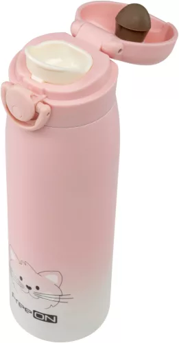 FreeON thermo kulacs 480ml- Pink cica