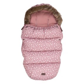   FreeON univerzális babakocsi bundazsák, lábzsák 100x55 cm-es víztaszító - Rózsaszín