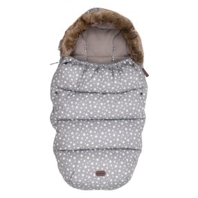   FreeON univerzális babakocsi bundazsák, lábzsák 100x55 cm-es víztaszító - Szürke