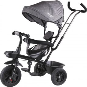   Apollo Free2Move Sport 360°-ban forgatható tricikli - Szürke-fekete