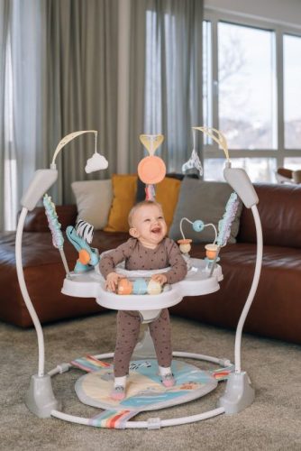 FreeON Jumperoo babatornáztató 360° üléssel