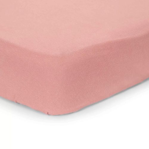 Little Dutch gumis lepedő 60x120 cm Pure Pink Blush