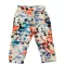 Virágmintás leggings 134-es (3/4-es)