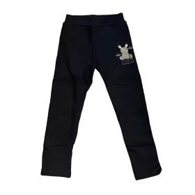 Lányka leggings 98-128 /vastag/ (fekete)