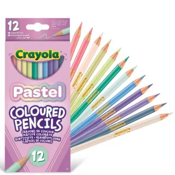 Crayola Pasztell színes ceruza készlet