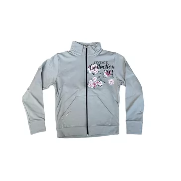 Virág mintás kardigán 128-as /Killy/