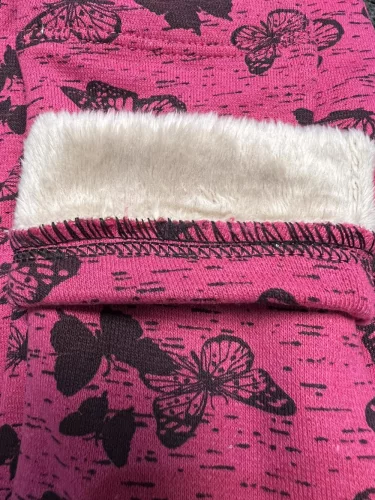 Lányka leggings 92-116 /vastag/ (pink)