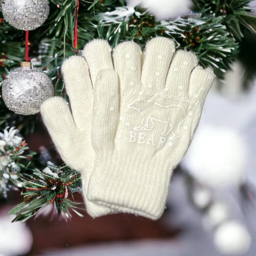 Dupla kötött kesztyű