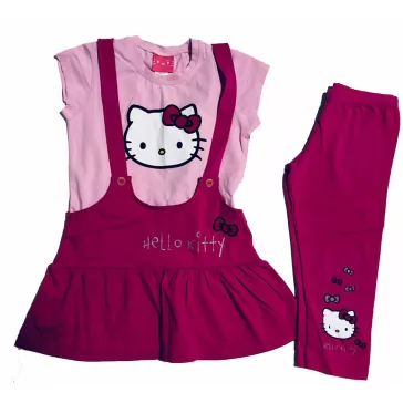 Hello Kitty szett 3/4-es leggingssel 140-es 