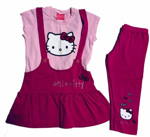 Hello Kitty szett 3/4-es leggingssel 140-es 