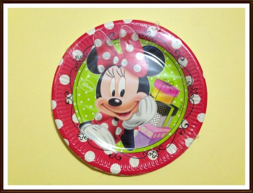 Minnie papírtányér