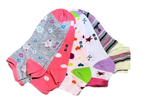 Lányka titokzokni 27/30-as (5db-os)