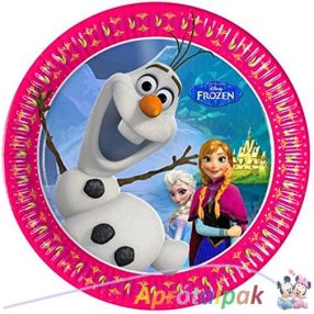 Jégvarázs papírtányér 19,5cm-s