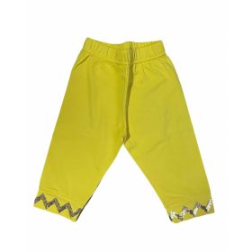 Sárga leggings 3/4-es 98-122