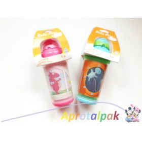 Duplafalú hőtartós szívószálas pohár