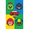 Brawl Stars törölköző 30*50