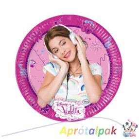 Violetta papírtányér 19,5cm-s