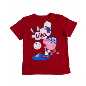 Peppa póló 8év (piros)