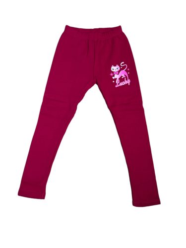 Lányka leggings 116-146 /vastag/ (pink)