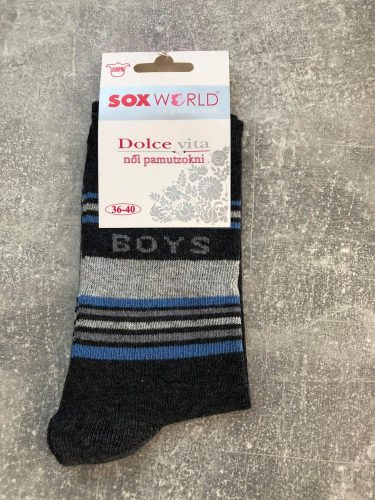 Fiú zokni 36/40-es 