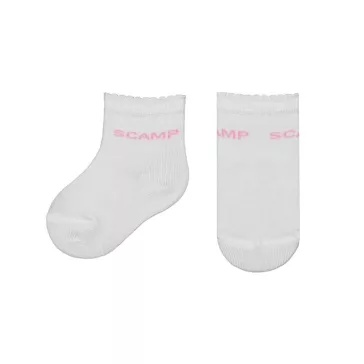Scamp fehér zokni 104/110-23/26