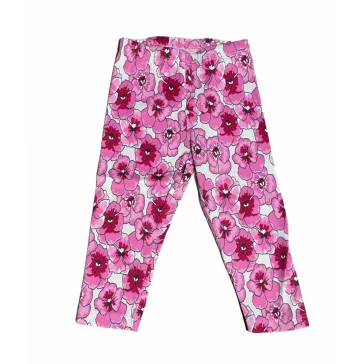 Virág mintás leggings 3/4-es 104-128 (3/4-es)