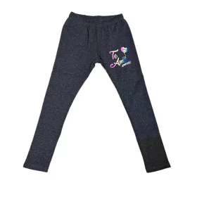 Lányka leggings 98-128 /vastag/ (szürke)