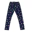 Lányka leggings 116-146 (vékony) /sötétkék/