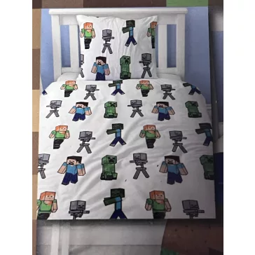 Minecraft ágyneműhuzat 140*200+ 70*90