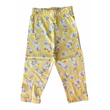 Virágos leggings 3/4-es 116-164