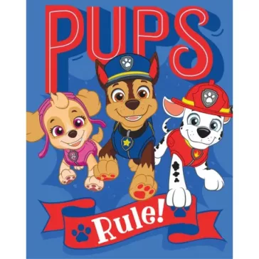 Paw Patrol takaró 130*170 cm 