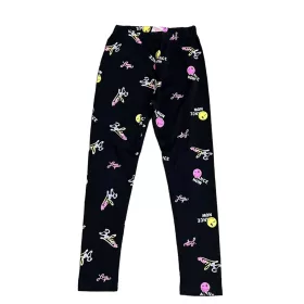 Lányka leggings 116-146 (vékony) /fekete/