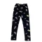 Lányka leggings 116-146 (vékony) /fekete/