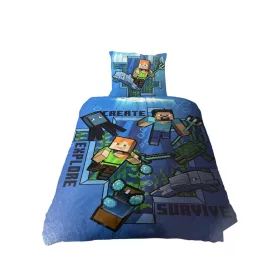 Minecraft ágyneműhuzat 140*200+ 70*90