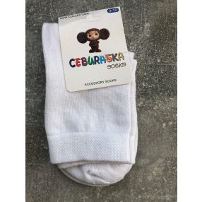 Fiú zokni 9-10év (fehér)