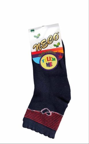 Lányka zokni 7-8 éves (sötétkék)