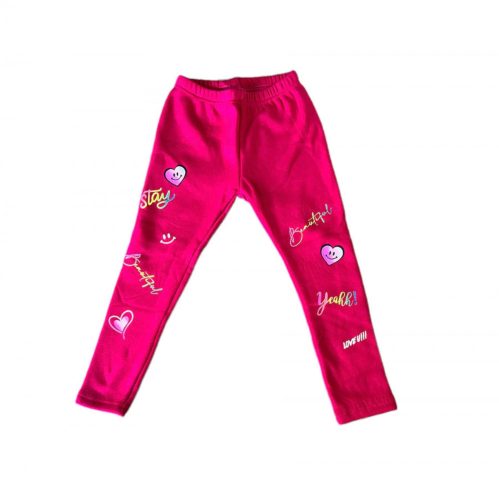 Lányka leggings 98-as /vastag/ (pink)