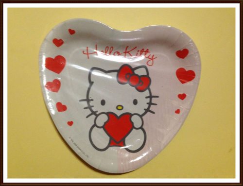 Hello Kitty papírtányér