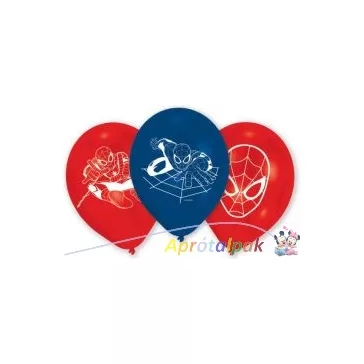 Pókember lufi 6db-os