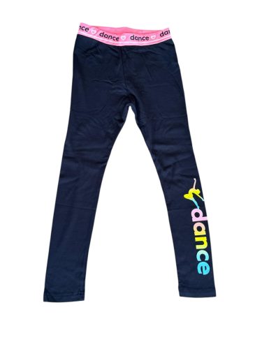 Lányka leggings 134-164 (vékony) /sötétkék/