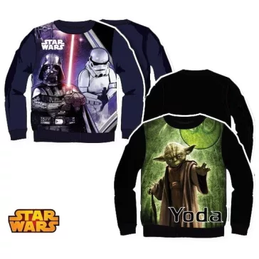 Star Wars felső 4év (fekete)