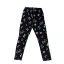 Lányka leggings 116-146 (vékony) /fekete/