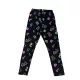 Lányka leggings 116-146 (vékony) /fekete/