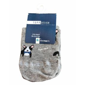 Kutya mintás zokni 23/26-os