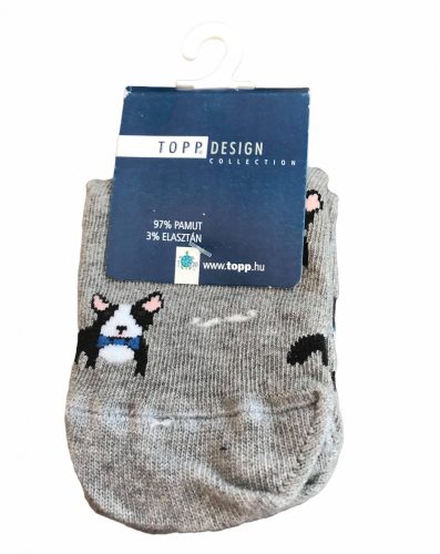 Kutya mintás zokni 23/26-os