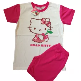 Hello Kitty nyári pizsama 140/146-os