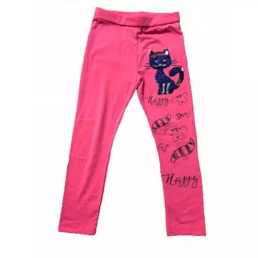 Cicás simítós leggings 116-os(rózsaszín)